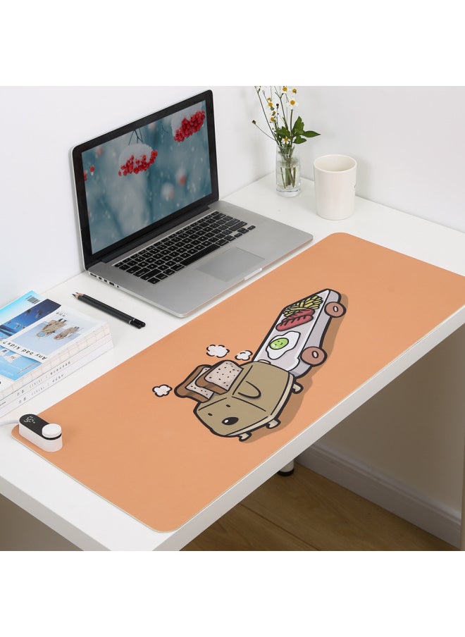 Generic Half Creative Warm Table Mat Heating Mouse Mat Table Mat Office Warm Hand Warm Winter Super Multi-functional Heating-Color:Basic Style-Azak-Blue  - Image 2