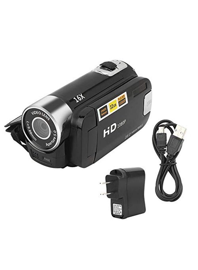 General Digital Camcorder, DH-90 16X Digital Zoom 2.7 Inch Colourful Display Screen, High Definition Camera Image Video Shooting Camcorder US Plug 110-240V  - Image 5