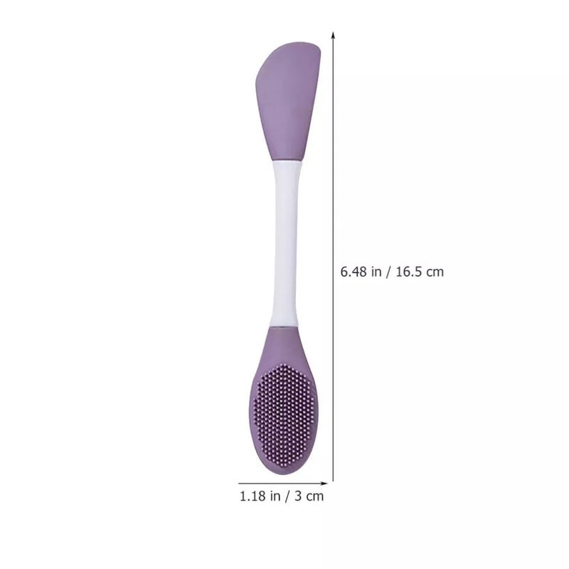 MENOVAS MENOVAS Silicone Facial MaskFace Cream Applicator  Face Masks Skincare Brush Facial Scrubber DoubleHeaded Lotion Spatula Scoop For Makeup Cream Gel Multi - Image 2