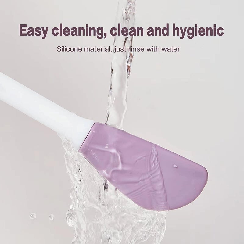 MENOVAS MENOVAS Silicone Facial MaskFace Cream Applicator  Face Masks Skincare Brush Facial Scrubber DoubleHeaded Lotion Spatula Scoop For Makeup Cream Gel Multi - Image 5
