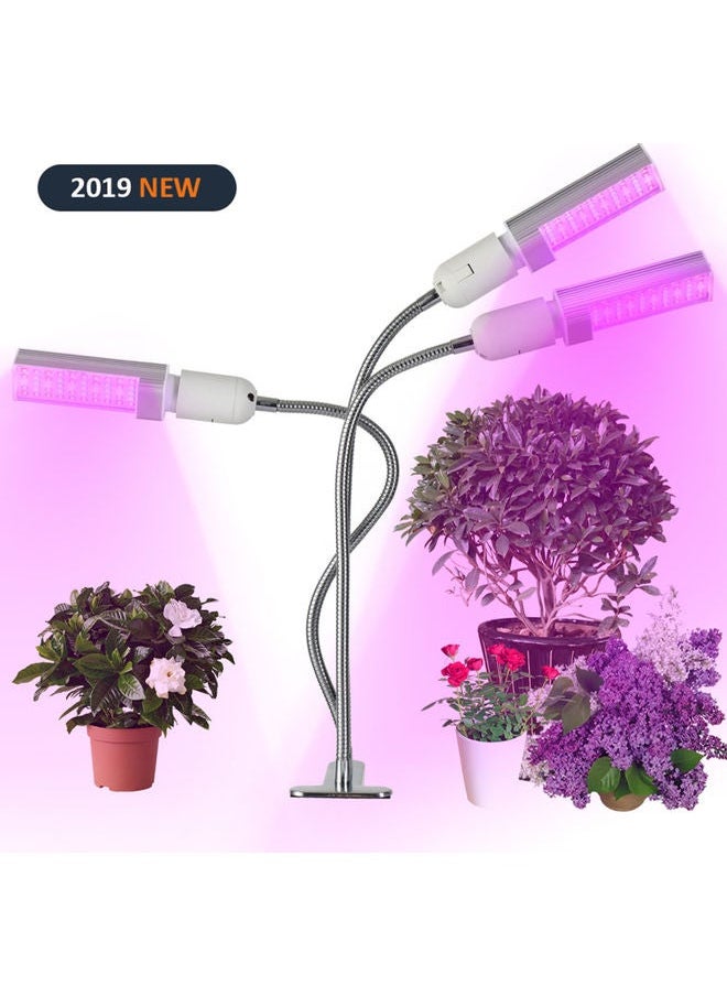 NIBEMINENT 30W LED Grow Lamp For Indoor Plants White/Silver  - Image 1