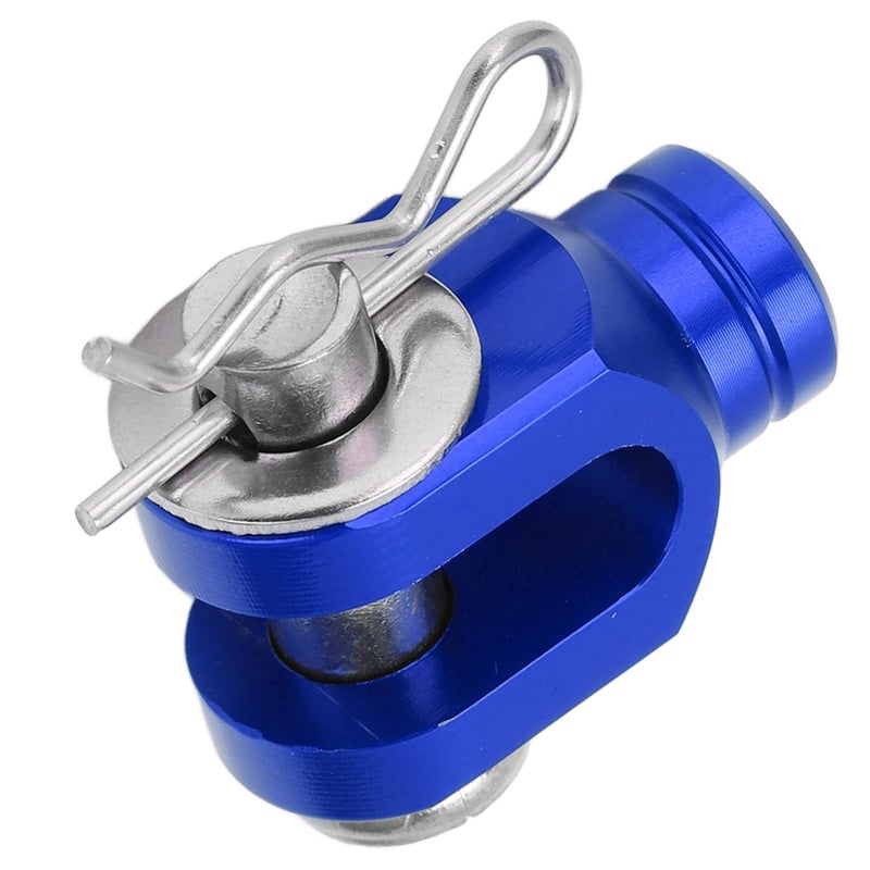 Motorcycle Rear Brake Clevis Upgrade Kit CNC Aluminum Blue Enhanced Pedal Feel - Image 4