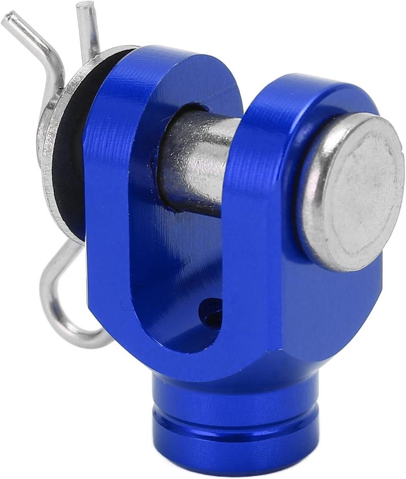Motorcycle Rear Brake Clevis Upgrade Kit CNC Aluminum Blue Enhanced Pedal Feel - Image 1