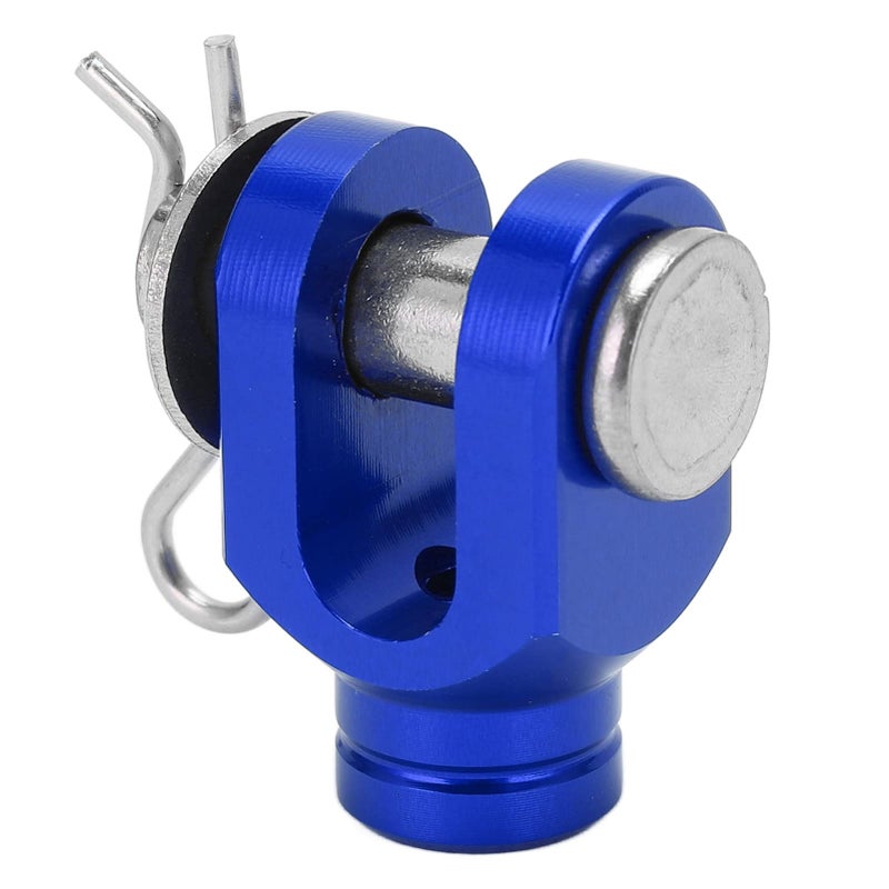 Motorcycle Rear Brake Clevis Upgrade Kit CNC Aluminum Blue Enhanced Pedal Feel - Image 2