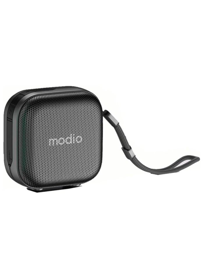 MODIO D201 Portable Bluetooth Speaker With HD Clear Sound Quality Control Buttons and Supports SD Card Black - Image 5