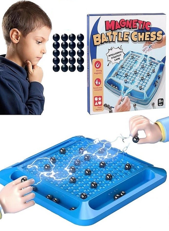 New Magnetic Chess Game Multiplayer Fun Family Games Tabletop Game - Portable Board for Kids Over 9 Years Old and Adults - Image 1