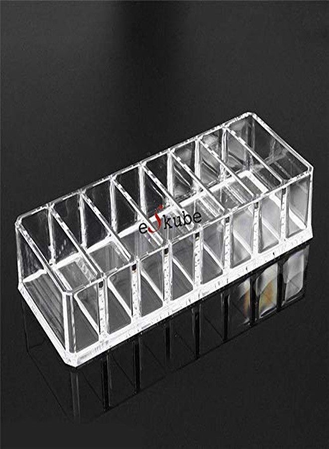 eS³kube 8 Slots ACRYLIC Compact Holder Powder Eye Shadow Blush Highlighters Makeup Organizer - Image 4