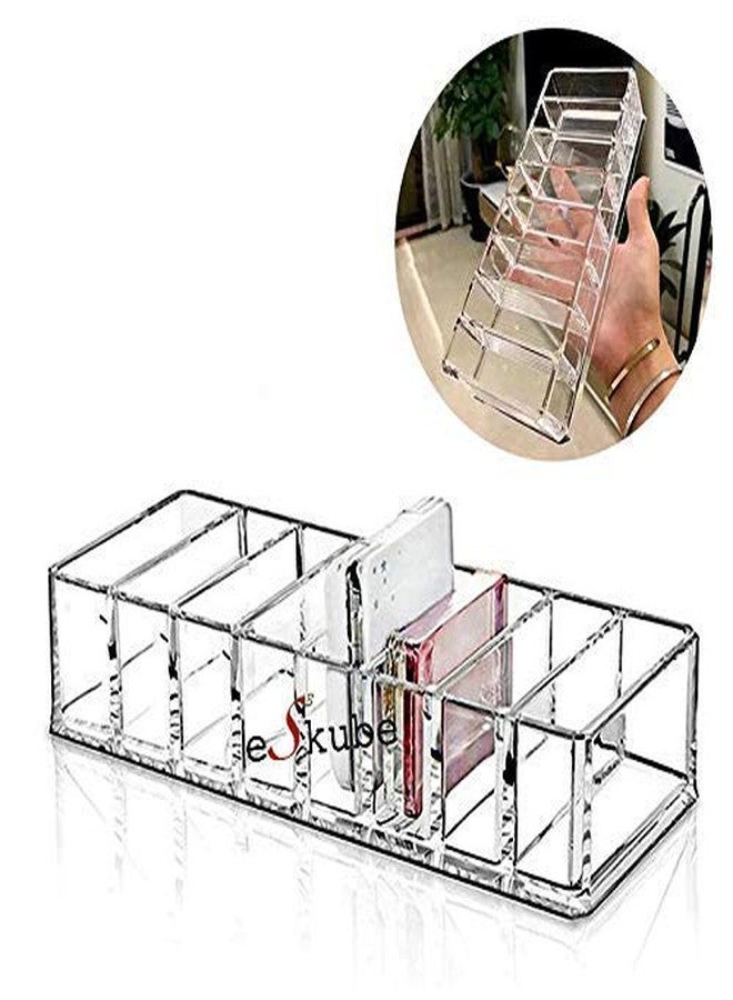 eS³kube 8 Slots ACRYLIC Compact Holder Powder Eye Shadow Blush Highlighters Makeup Organizer - Image 5