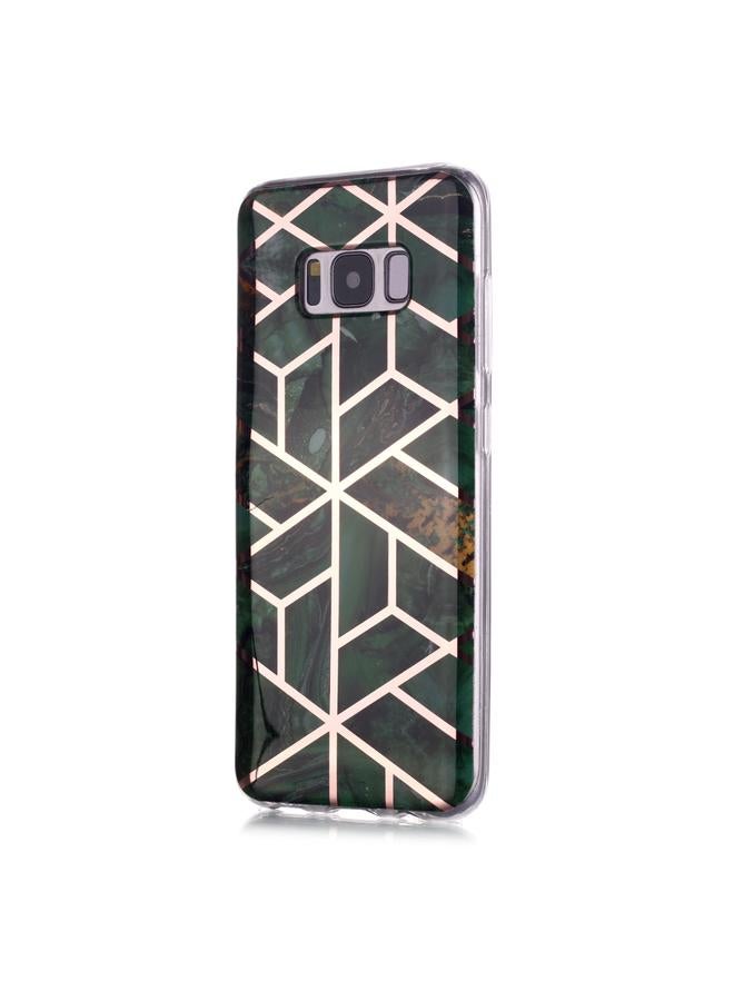 Zaboon Case For Galaxy S8 Plating Marble Pattern Soft TPU Protective Case - Image 2