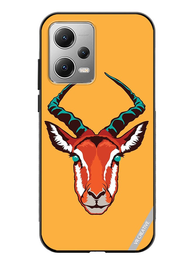 VR CREATIVE Protective Case Cover For Xiaomi Redmi Note 12 Arabian Oryx Design Multicolour - Image 1