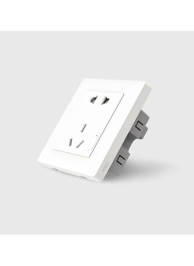 NIBEMINENT Aqara Wall Socket White 0.155kg  - Image 2