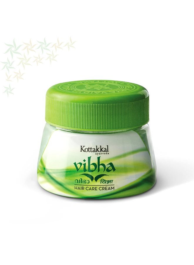 Kottakkal ayurveda Vibha Hair Care Cream 100gm For Shiny and Beautiful Hair Naturally, 100 Natural Ingredients  - Image 1