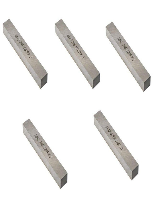 AI New 5 Pcs 3/8" x 3/8" x 3" HSS Square Tool Bit Lathe Fly Cutter Mill Blank M2 - Image 1