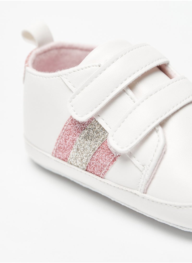 Flora Bella By Shoexpress - Girls Embellished Booties With Hook And Loop Closure By Shoexpress - Image 1