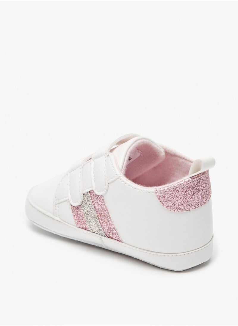 Flora Bella By Shoexpress - Girls Embellished Booties With Hook And Loop Closure By Shoexpress - Image 1