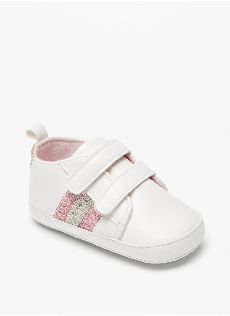 Flora Bella By Shoexpress - Girls Embellished Booties With Hook And Loop Closure By Shoexpress - Image 1