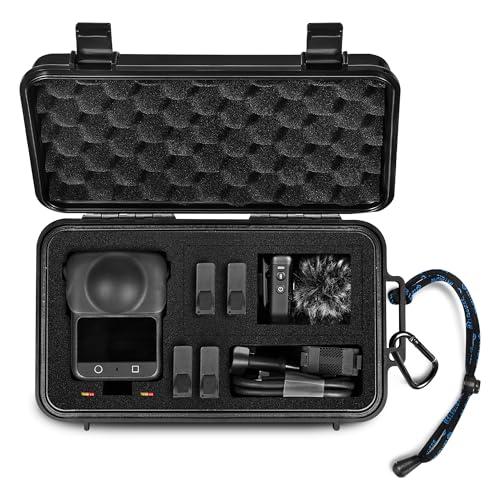 Lekufee Travel Waterproof Hard Case for DJI Osmo 360 Battery and other AccessoriesCase Bag Only - Image 1