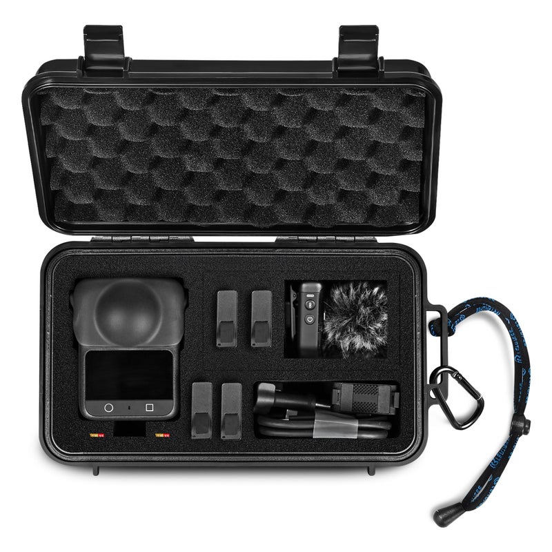 Lekufee Travel Waterproof Hard Case for DJI Osmo 360 Battery and other AccessoriesCase Bag Only - Image 2