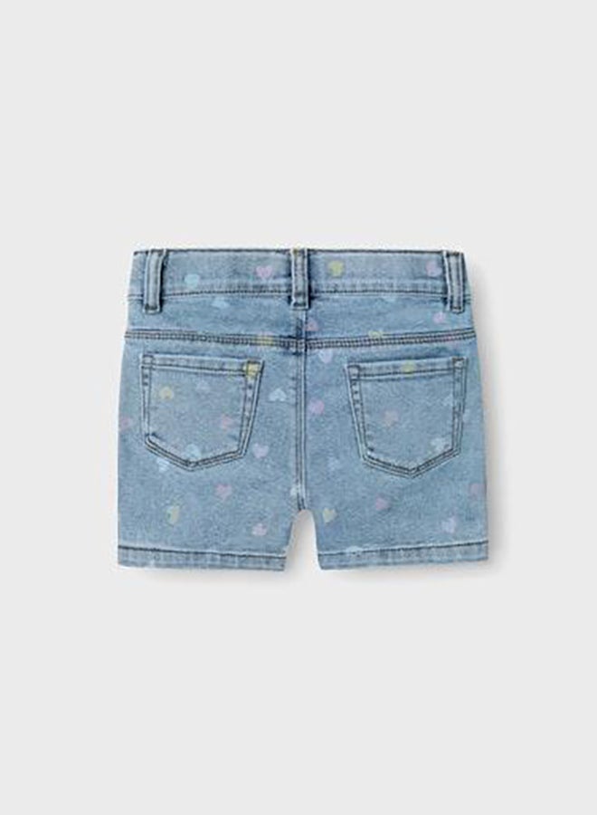 NAME IT Nmfsalli Slim Dnm Shorts 3555-On Noos  - Image 2