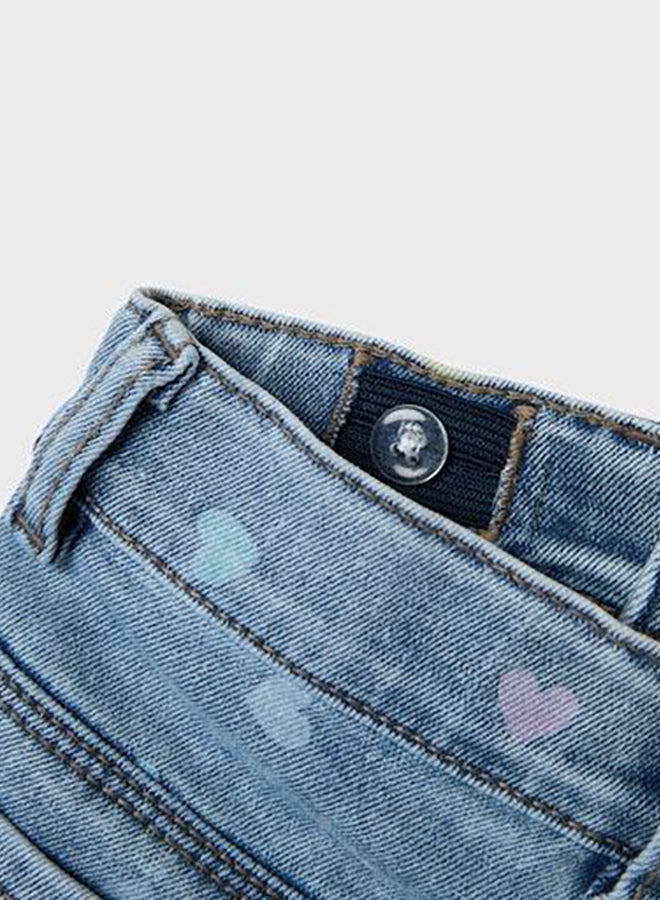 NAME IT Nmfsalli Slim Dnm Shorts 3555-On Noos  - Image 4