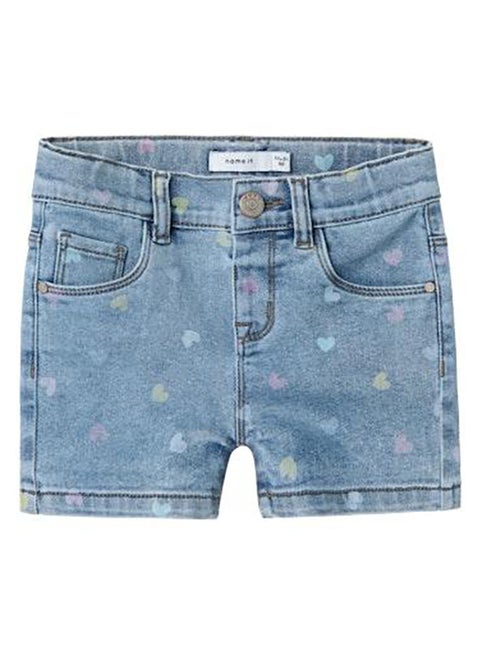 Nmfsalli Slim Dnm Shorts 3555-On Noos