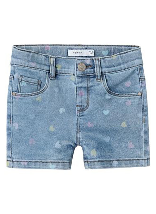 NAME IT Nmfsalli Slim Dnm Shorts 3555-On Noos  - Image 1