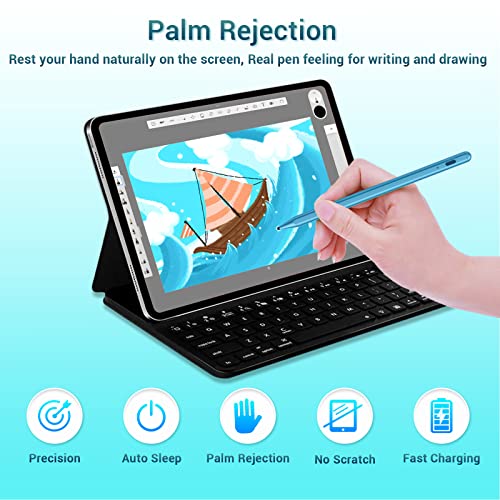Yottn Stylus Pen for Apple iPad Pencil - Active Pencil A16 10th 9th 8th 7th 6th Generation Palm Rejection for Apple Pen 2018-2025 iPad mini A17 6th 5th Air M2 M3 5th 4th 3rd Gen iPad Pro M4 11-12.9 Inch - Image 3