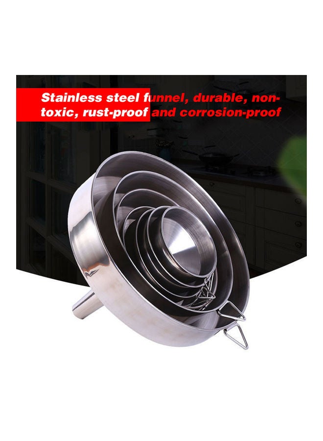 Loquat Stainless Steel Funnel Silver - Image 5