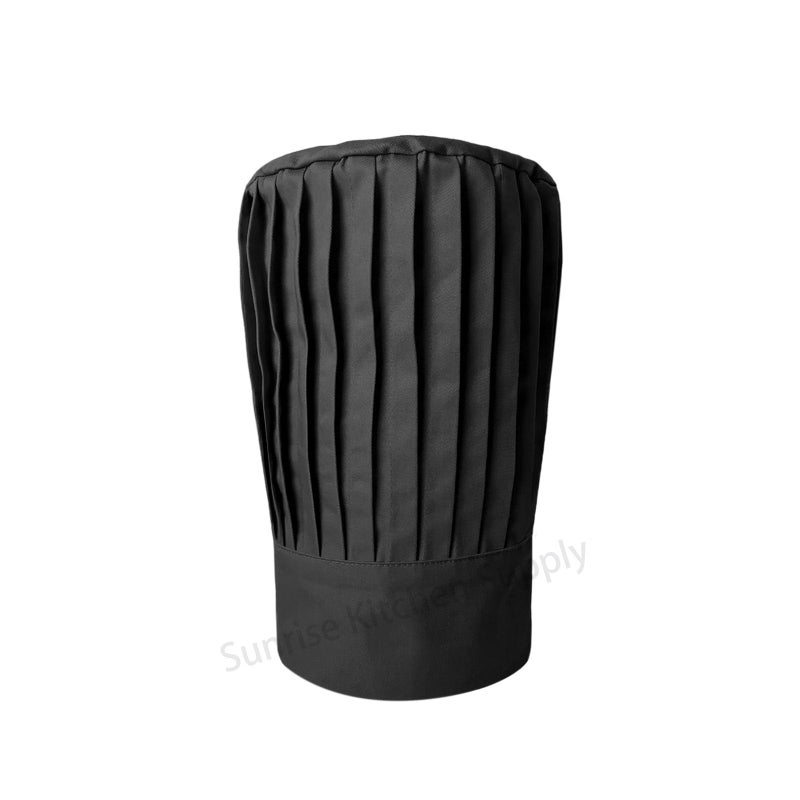 SUNRISE Black Tall Chef Hat - Image 2