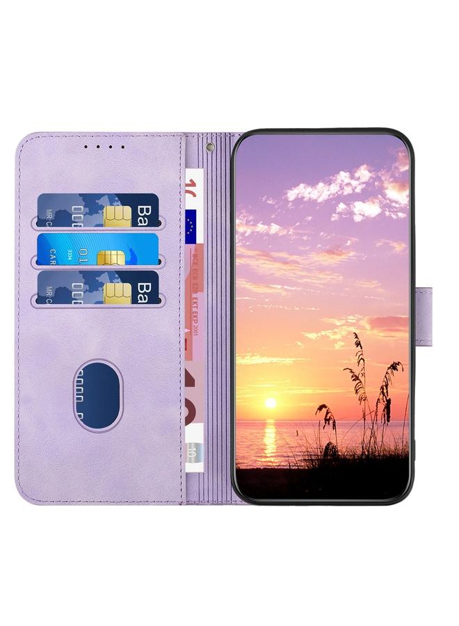 erorex Case For Samsung Galaxy A56 5G Elephant Head Embossed Phone Leather Case with Lanyard - Image 3