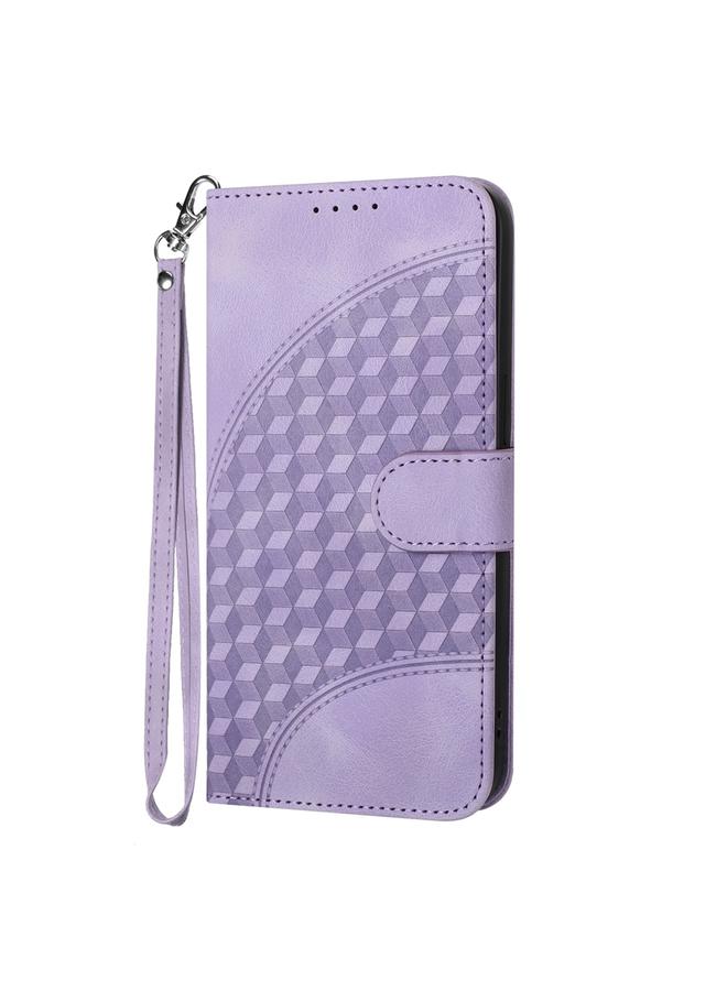 erorex Case For Samsung Galaxy A56 5G Elephant Head Embossed Phone Leather Case with Lanyard - Image 2