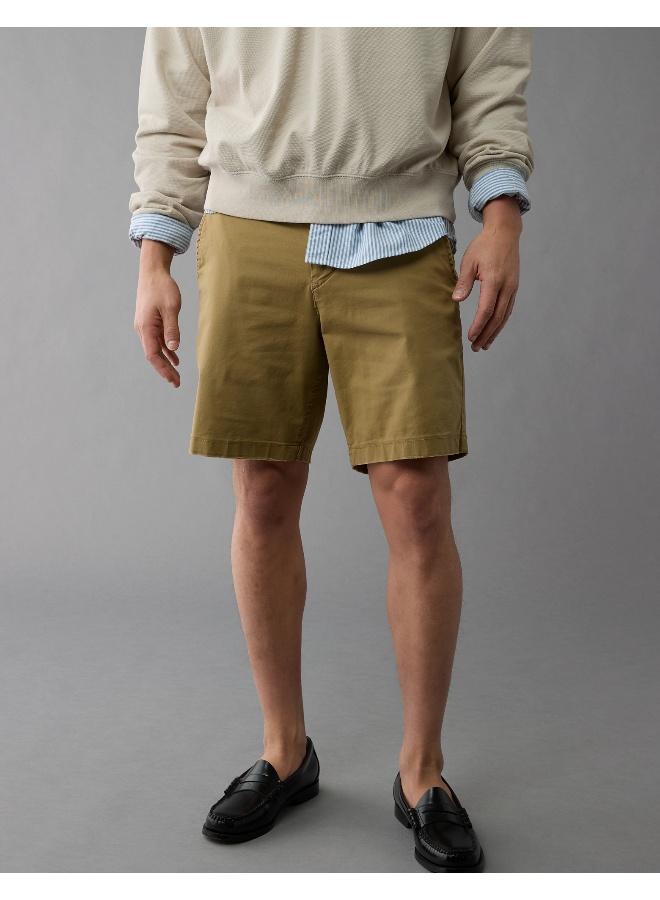 American Eagle AE Flex 9" Lived-In Khaki Short  - Image 1