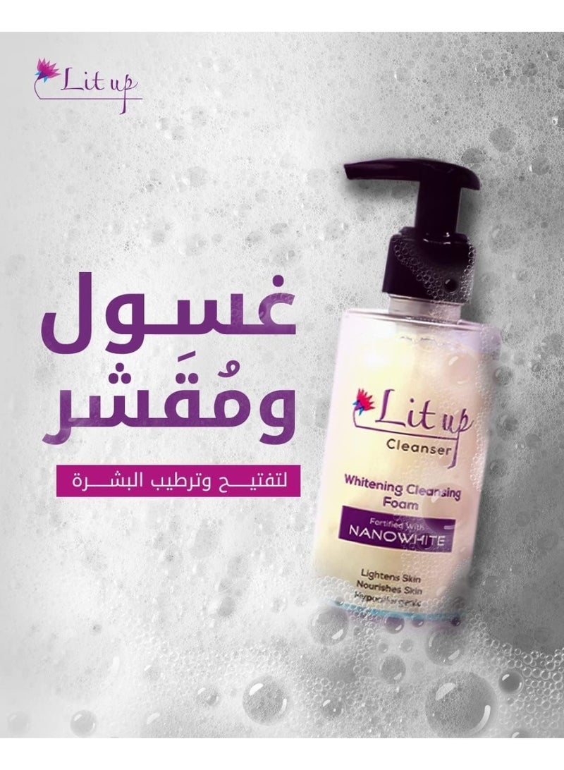 ماكرو غسول تفتيح الوجه ماكرو ليت أب – رغوة تنظيف مبيضة للبشرة 200 مل - Image 3