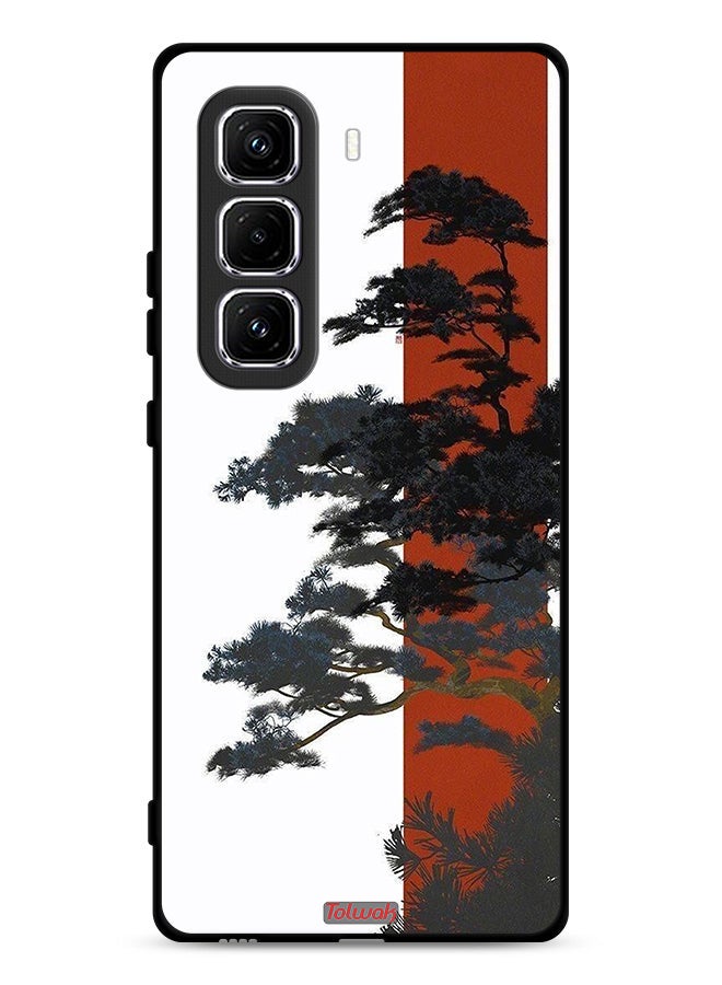 Tolwak Infinix Hot 50 Pro 4G Protective Case Cover Tree Artwork - Image 1