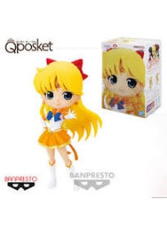 Bandai Banpresto Sailor Moon Cosmos the Movie Q posket ETERNAL SAILOR VENUS (Ver.A)  - Image 2