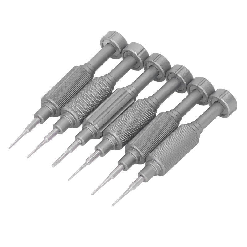 MECHANIC Screwdriver Set 6-Piece 0.6-2.5 Mg Silicon Alloy Chromium Vanadium Steel - Strong Magnetic Bits Precision Phone Screwdriver Set for Repair - Image 3