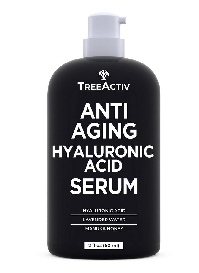 TreeActiv TreeActiv Oil-Free Advanced Skin Repair Serum, 2 oz, Pure Hyaluronic Acid Serum for Face, Serums for Skin Care, Hyaluronic Acid Face Serum for Women, Hydrating Wrinkle Serums and Facial Serums  - Image 1
