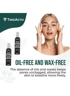 TreeActiv TreeActiv Oil-Free Advanced Skin Repair Serum, 2 oz, Pure Hyaluronic Acid Serum for Face, Serums for Skin Care, Hyaluronic Acid Face Serum for Women, Hydrating Wrinkle Serums and Facial Serums  - Image 2