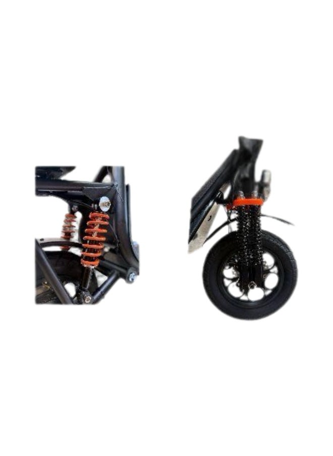 Electric Scooter | Electric Scooter for Adults | Two-Seater Electric Scooter | Electric Scooter with Seat | Foldable Electric Scooter | Digital Display | 48V Voltage | 800W Motor | Front and Rear Lights | NFC Key | Shock Absorbing Suspension | Storage Box | Additional Seat for Passenger | Weight Capacity 120 KG | 12 Inch Tires