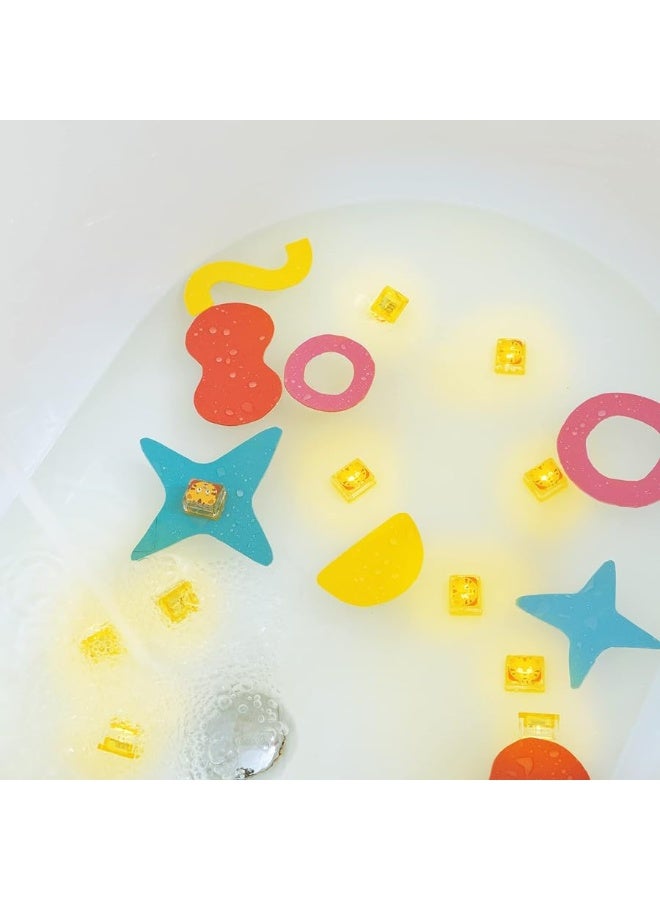 Glo Pals x Daniel Tiger's Neighborhood Water-Activated Light-Up Cubes for Sensory Play - Image 2