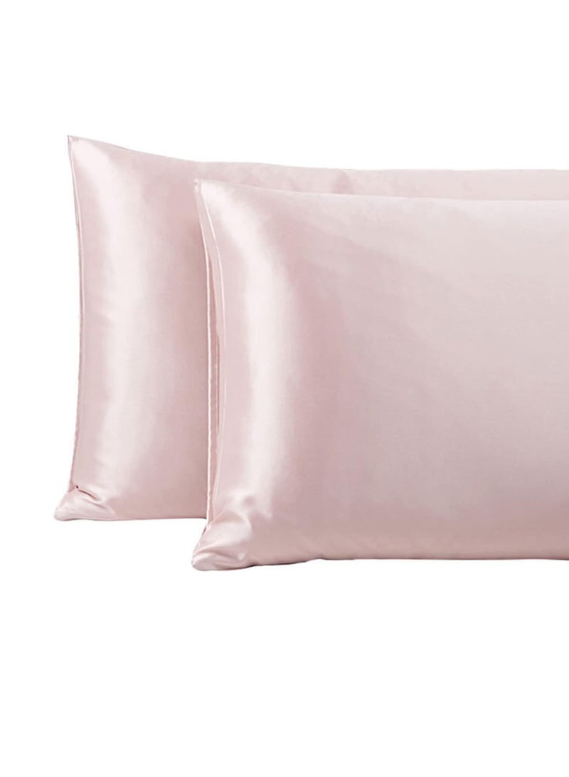 Bukela Natural Pure Mulberry Silk Pillowcase for Hair and Skin, Hypoallergenic, Highest Grade Natural Silk Pillow Case with Hidden Zipper (1pcs,Standard 48x74cm) - Image 2