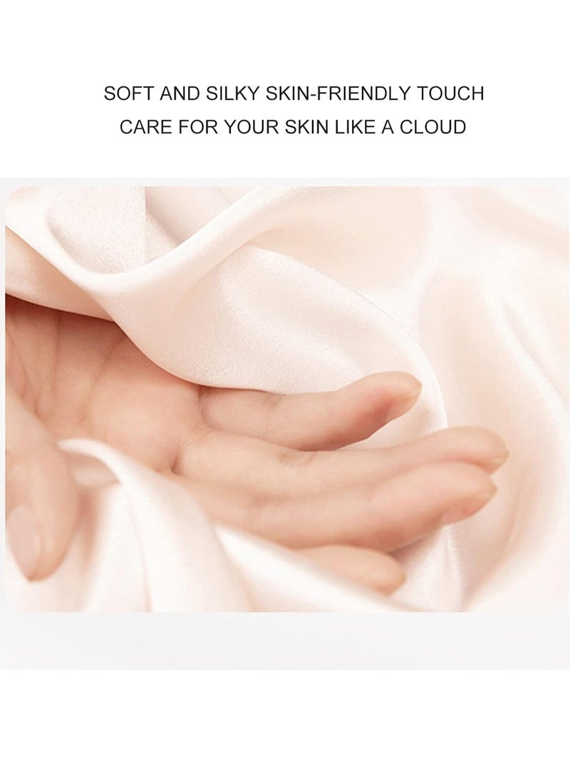 Bukela Natural Pure Mulberry Silk Pillowcase for Hair and Skin, Hypoallergenic, Highest Grade Natural Silk Pillow Case with Hidden Zipper (1pcs,Standard 48x74cm) - Image 3