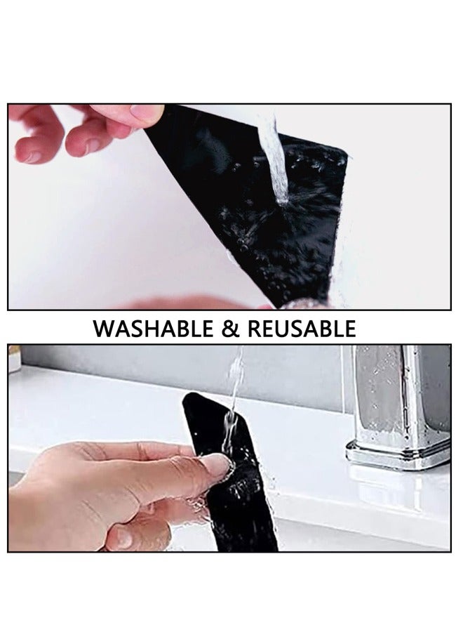 16 Pcs Rug Gripper Carpet Fixed Stickers Non-slip Waterproof Strip-Mat for Hardwod Floors and Tiles, Dual Sided Adhesive Rug Sticker to Keep Your Rugs in Place. Style B - Image 4