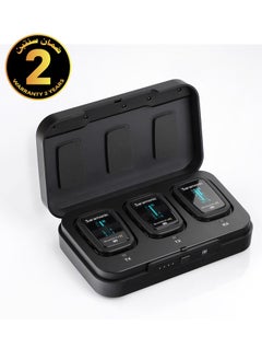 Blink 500 Prox B2 / 2-Person Wireless 2.4GHz Clip-On Microphone System with Lavaliers (BLINK500PROXB2),Black