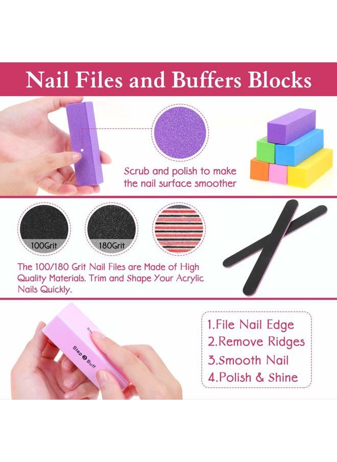 anezus - Gel Polish Remover Kit, Anezus 1045pcs Gel Nail Polish Remover Tools with Nail Clips, Nail Wipes, Cuticle Pusher and Cutter, Nail Buffer and Files for Acetone Acrylic Nail Remover - Image 1