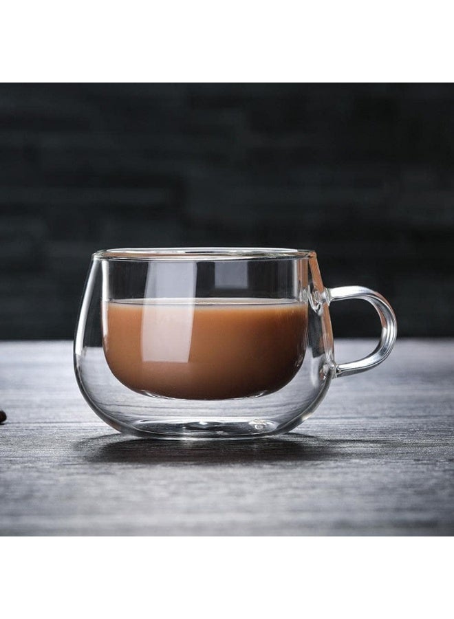 Double Layered Coffee Mug Clear - Image 3