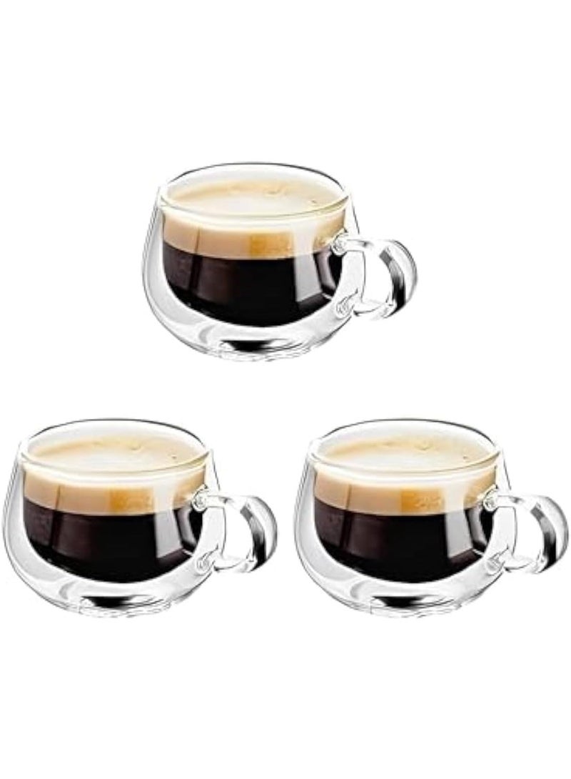 Double Layered Coffee Mug Clear - Image 2