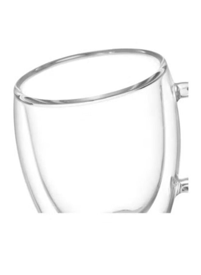 Double Layered Coffee Mug Clear - Image 4
