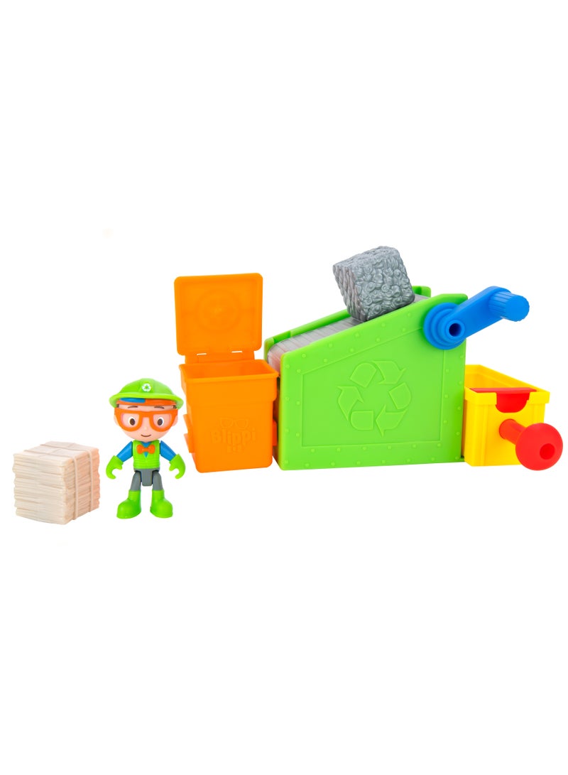 Blippi Blippi Little Recycling Center Playset | Interactive Playset | Pretend Play | Fun and Educational Toy | Perfect Gift for Kids and Toddlers - Image 2