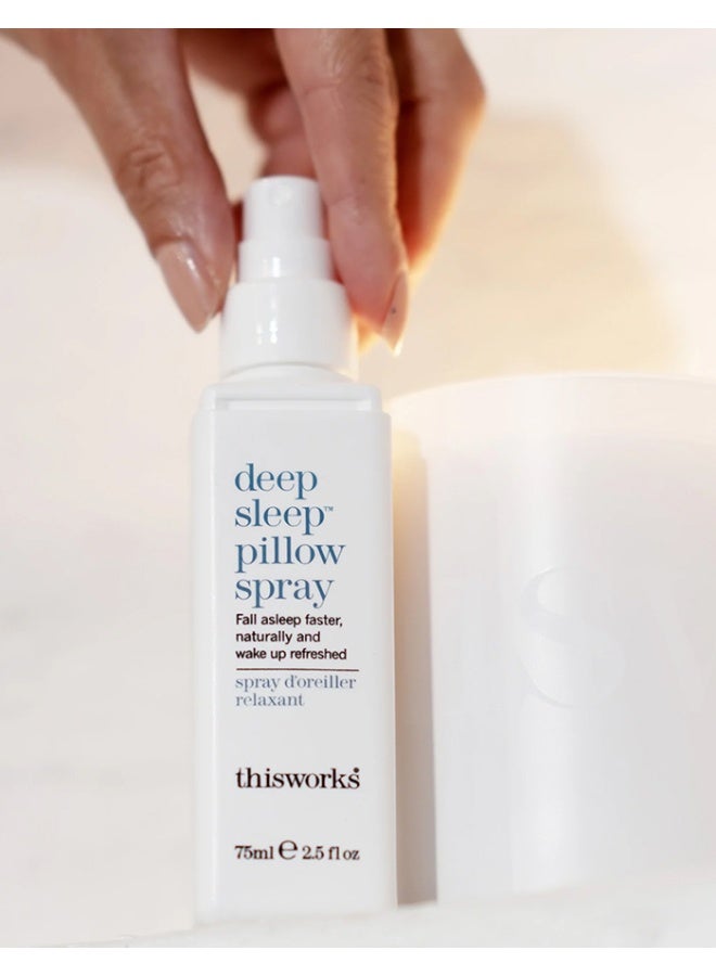 This Works Deep Sleep Pillow Spray, The Award Winning Natural Pillow Spray, Backed by Science, Infused with Lavender, Camomile and Vetivert, 75ml - Image 4